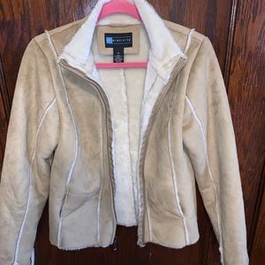 tan jacket